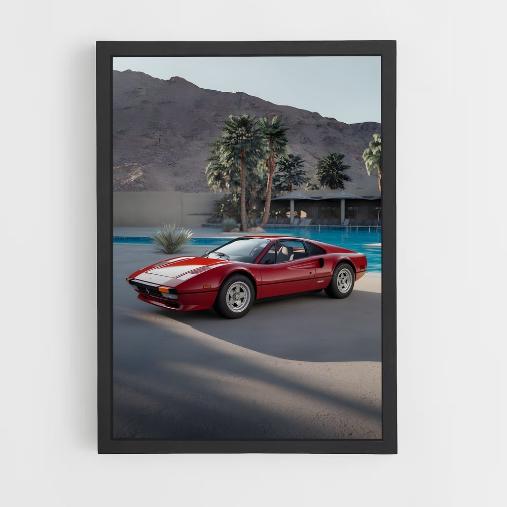 Poster Ferrari au Bord de l'Eau (vue 2)